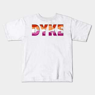 Paper Cut Dyke Kids T-Shirt